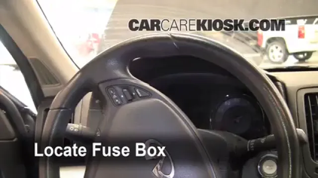 2008 Infiniti G35 3.5L V6 Fuse (Interior) Replace